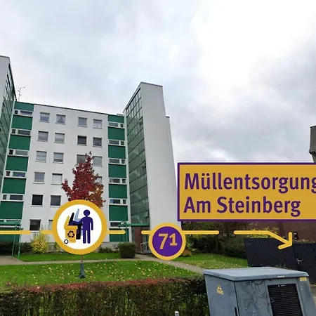 Apartmán Tus-fewo#01 - 3 Familienwohnung Mit Wlan & Netflix Mönchengladbach