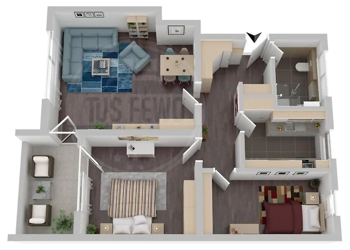 Tus-fewo#01 - 3 Familienwohnung Mit Wlan & Netflix Apartamento